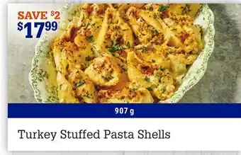 M & M Food Market Turkey Stuffed Pasta Shells offer