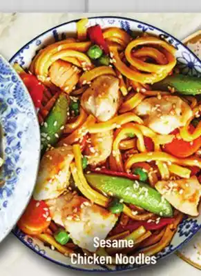 M & M Food Market Sesame Chicken Noodles offer
