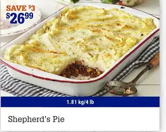 M & M Food Market Shepherd's Pie offer