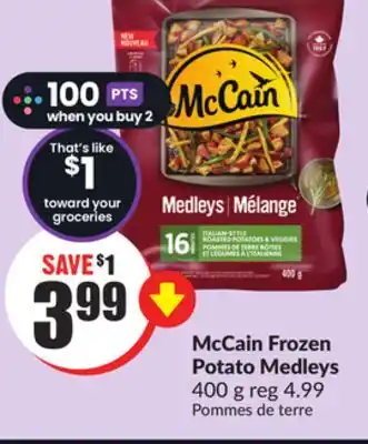 Chalo FreshCo McCain Frozen Potato Medleys 400 g offer