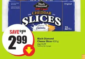 Chalo FreshCo Black Diamond Cheese Slices 410 g offer