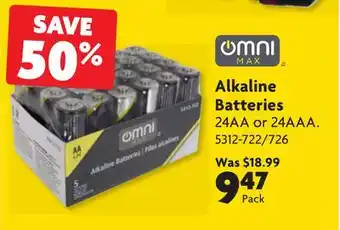 Home Hardware Alkaline Batteries offer