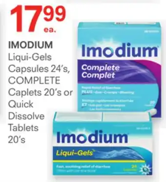 IDA Pharmacy IMODIUM offer