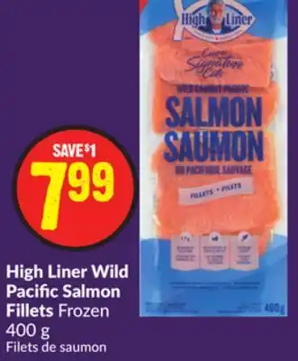 Chalo FreshCo High Liner Wild Pacific Salmon Fillets Frozen 400 g offer