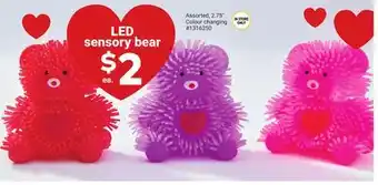 Giant Tiger LED Sensory Bear offer