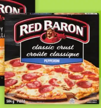 Giant Tiger Red Baron frozen pizza offer