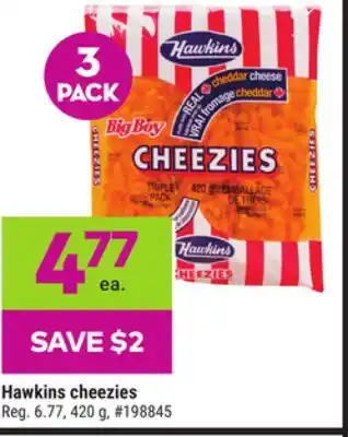 Giant Tiger Hawkins cheezies offer