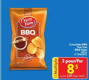 Walmart YUM Yum BBQ Chips offer