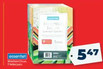 Familiprix essentiel Tissues offer
