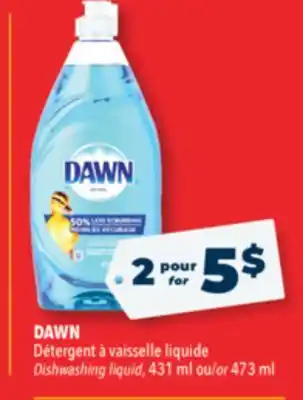 Familiprix DAWN Dishwashing liquid offer