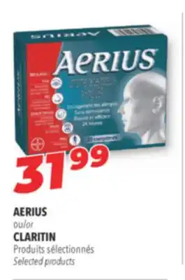 Familiprix AERIUS or CLARITIN Selected products offer