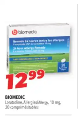 Familiprix BIOMEDIC Allergy, 10 mg, 20 tablets offer
