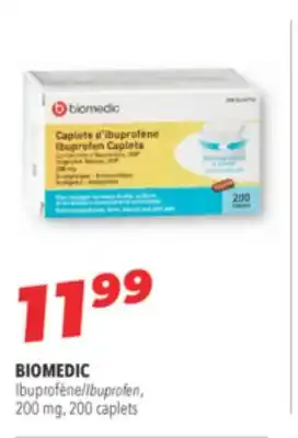 Familiprix BIOMEDIC Ibuprofen, 200 mg, 200 caplets offer