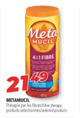 Familiprix METAMUCIL selected products offer