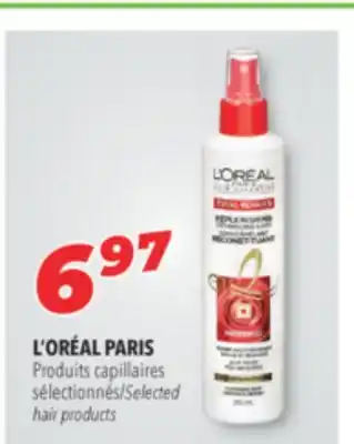 Familiprix L'ORÉAL PARIS Selected hair products offer