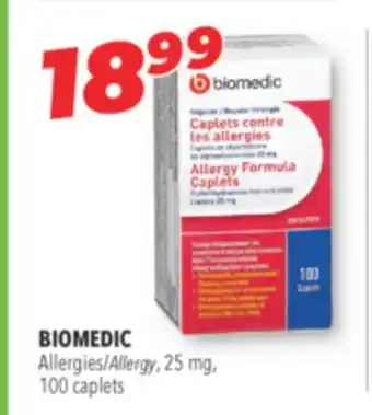 Familiprix BIOMEDIC Allergy, 25 mg offer