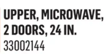 Canac upper microwave unit, 2 doors, 36 in offer