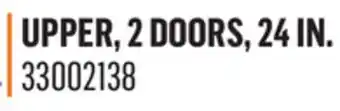 Canac upper unit, 2 doors, 24 in offer