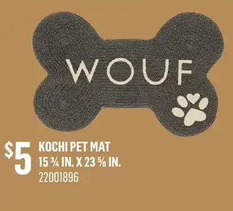 Canac Kochi Pet Mat 15 3/4 in. x 23 5/8 in offer