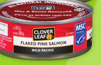 Giant Tiger Colver Leaf Canned salmon offer