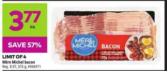 Giant Tiger Mère Michel bacon offer