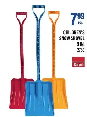 Canac Children's Snow Shovel 9 in offer