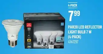 Canac PAR20 LED Reflector Light Bulb 7 W (4-Pack) offer