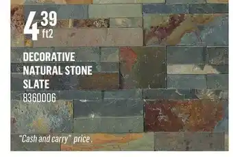 Canac Decorative Natural Stone Slate offer