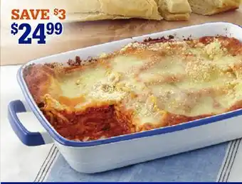 M & M Food Market Supreme Homestyle Lasagna offer