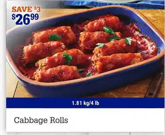 M & M Food Market Cabbage Rolls offer