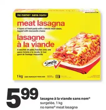 L'Intermarché LASAGNE À LA VIANDE, 1 kg offer