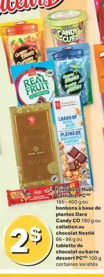 L'Intermarché FRIANDISES HUER, 165 - 400 G OU BONBONS À BASE DE PLANTES CANDY CO 180 G OU COLLATION AU CHOCOLAT 66 - 96 G OU TABLETTE DE CH offer