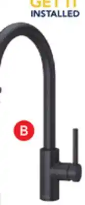 RONA FULLERTON PULL-DOWN KITCHEN FAUCETS Matte black finish offer