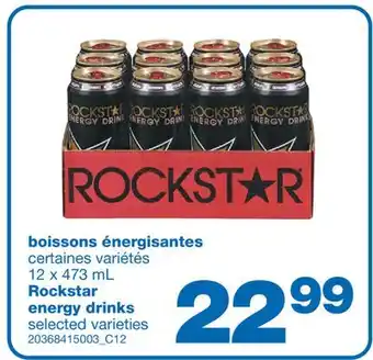 Wholesale Club BOISSONS ÉNERGISANTES offer