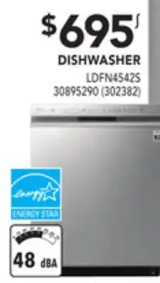 Réno Dépôt LG DISHWASHER offer