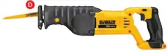 Réno Dépôt DEWALT RECIPROCATING SAW offer