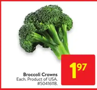 Walmart Broccoli Crowns offer