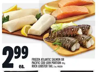 Metro FROZEN ATLANTIC SALMON OR PACIFIC COD LOIN PORTION offer
