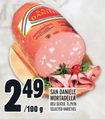Metro SAN DANIELE MORTADELLA offer