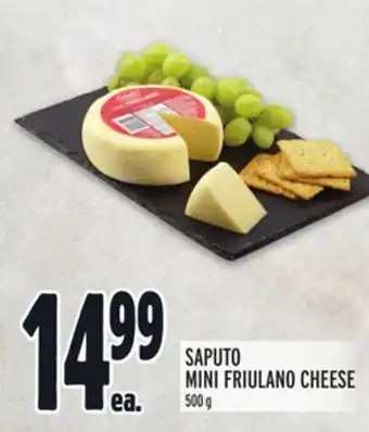 Metro SAPUTO MINI FRIULANO CHEESE offer