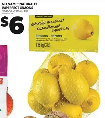 Real Canadian Superstore NO NAME NATURALLY IMPERFECT LEMONS, 3 LB offer