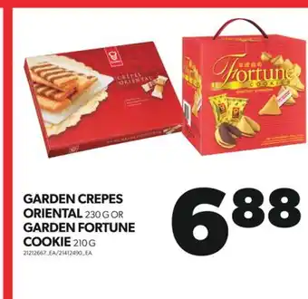 Real Canadian Superstore GARDEN CREPES ORIENTAL, 230 G OR GARDEN FORTUNE COOKIE, 210 G offer