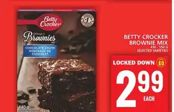 Food Basics BETTY CROCKER BROWNIE MIX offer