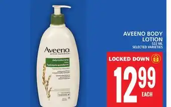 Food Basics AVEENO BODY LOTION offer