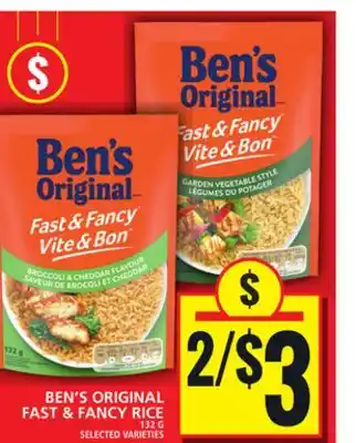 Food Basics BEN'S ORIGINAL FAST & FANCY RICE offer