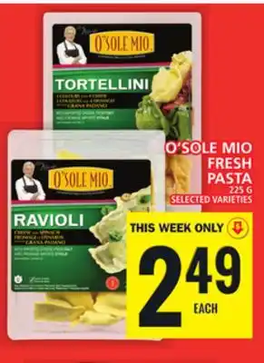 Food Basics O'SOLE MIO FRESH PASTA offer