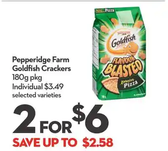 Longo's Pepperidge Farm Goldfish Crackers offer