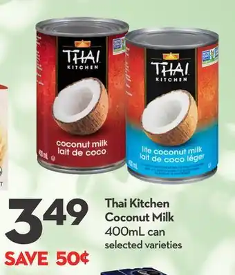 Longo's Thai Kitchen Coconut Milk offer