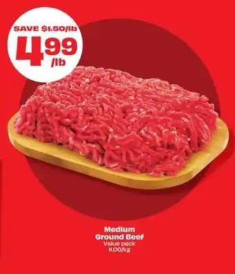 Metro MEDIUM GROUND BEEF offer