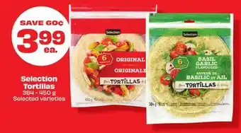 Metro SELECTION TORTILLAS offer